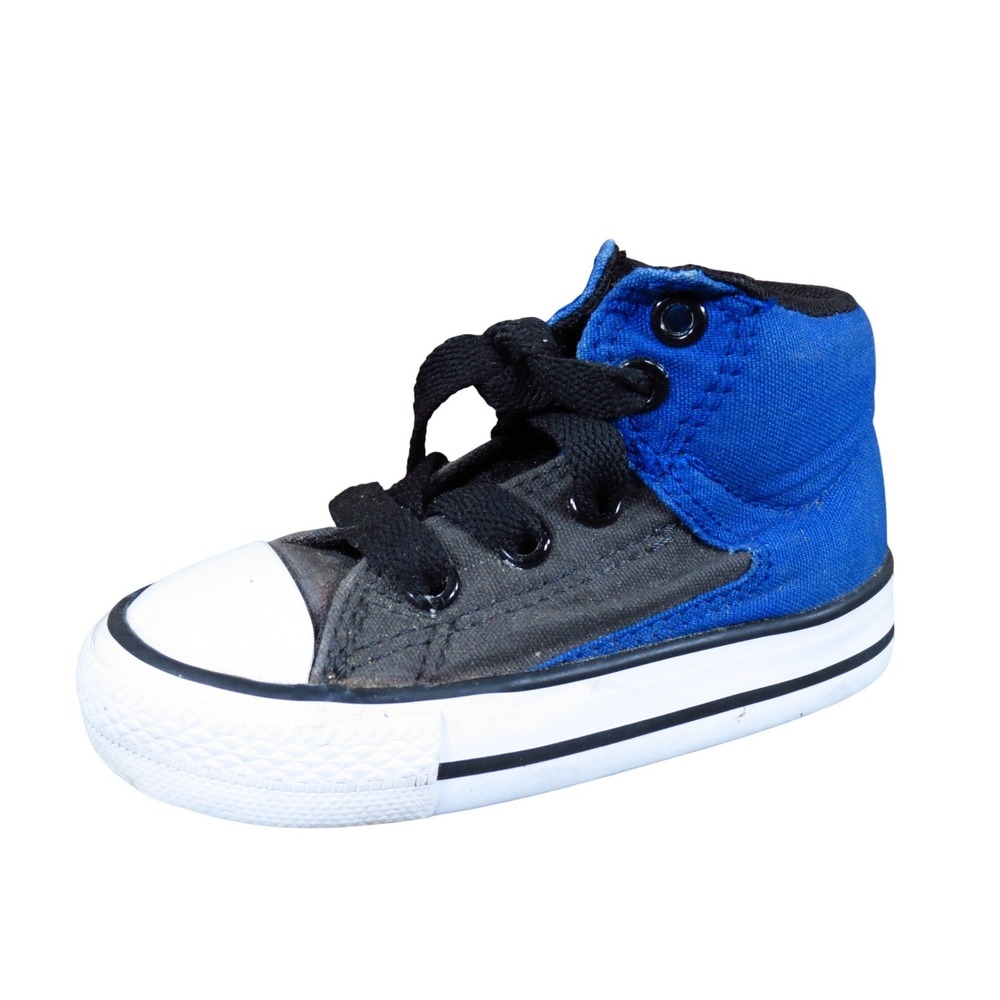 Converse Chuck Taylor All Star Axel Mid Toddler Sneaker 5 Casual Blue Grey
